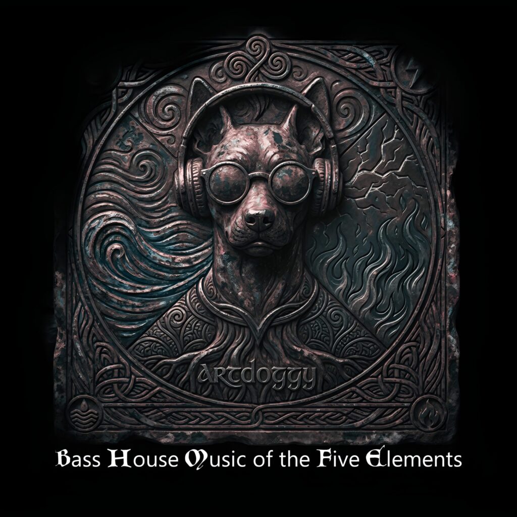 Bass House Music of the Five Elements by ArtDoggy Album Art